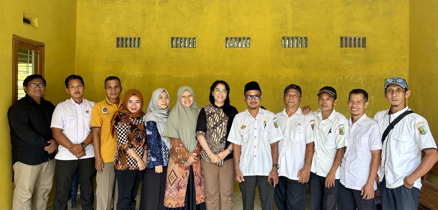 BPS Kabupaten Pesawaran Laksanakan Pendampingan Program Desa Cantik di Desa Sidodadi